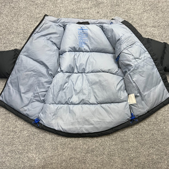 Kathmandu Kids Small (4-6yrs) Down 550 Fill Puffer Jacket Black Packable - Picture 3 of 10